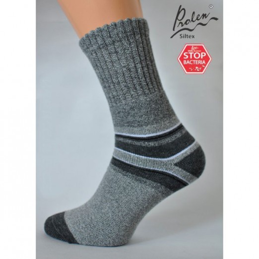 Nadměrné ponožky Hanuš šedé XXL