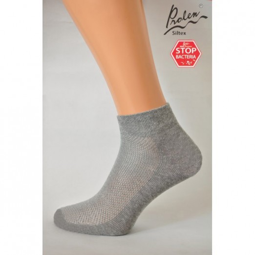 Kotníkové ponožky Kradana šedé