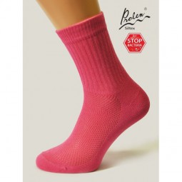 Společenské ponožky Oto krátké růžové