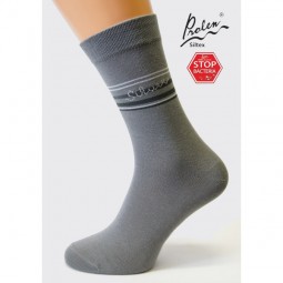 Společenské ponožky Silver šedé