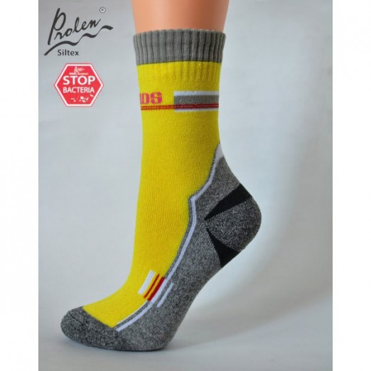 Dětské ponožky Trekid žluté