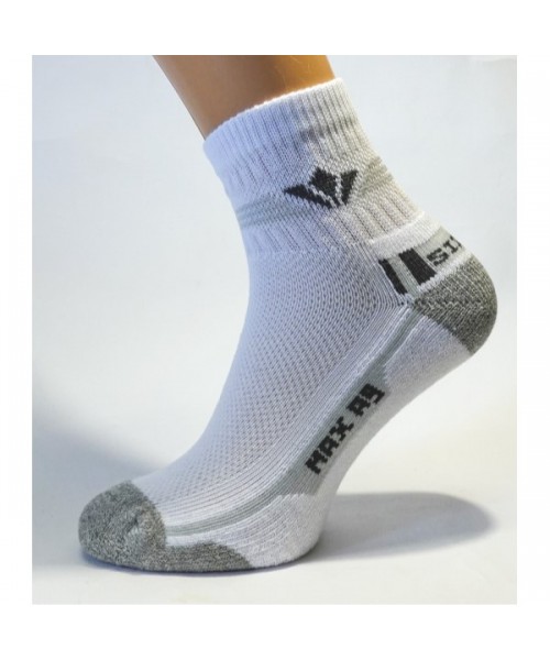Sportovní ponožky Krasit bílo šedé