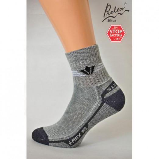 Sportovní ponožky Krasit šedé