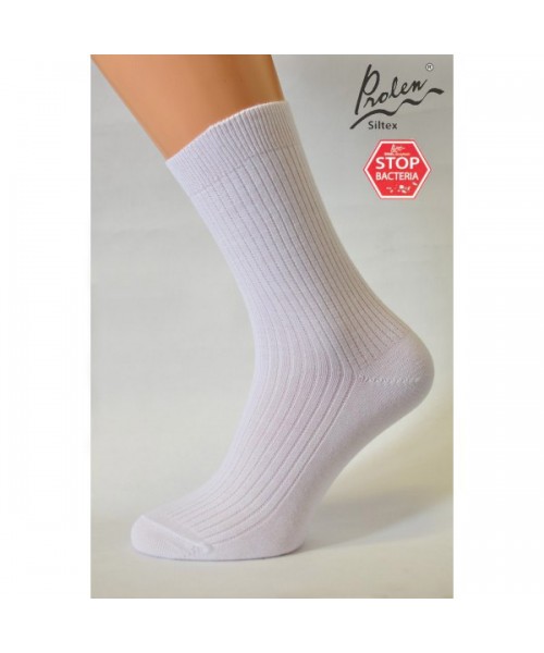 Nadměrné ponožky Lukáš bílé XXL