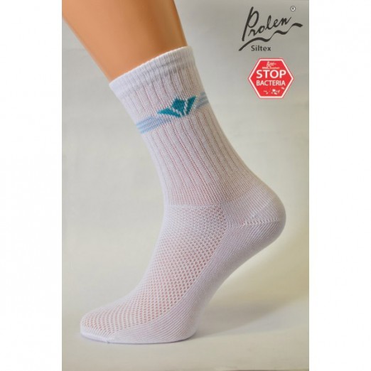 Společenské ponožky Oto bílé