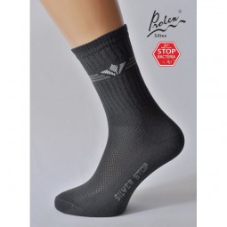 Nadměrné ponožky Oto šedé tmavé XXL