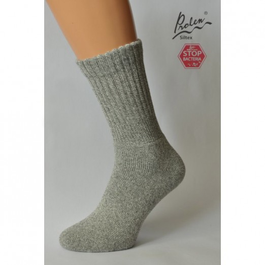 Nadměrné ponožky Relax šedé XXL